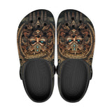 Classic Clogs Mayan Mask Wall Art