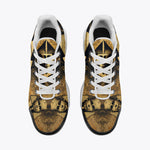 Air Cushion Sneakers Mysterious Egyptian Pyramid Gold Symbolism