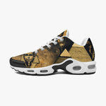 Air Cushion Sneakers Mysterious Egyptian Pyramid Gold Symbolism