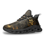 Sports Sneakers Ancient Pharaoh Skull Art