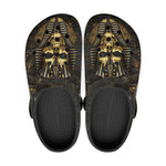 Classic Clogs Ancient Pharaoh Skull Art