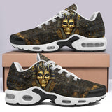 Air Cushion Sneakers Ancient Pharaoh Skull Art