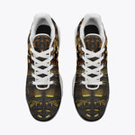 Air Cushion Sneakers Golden Pharaoh Skull Art