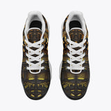 Air Cushion Sneakers Golden Pharaoh Skull Art