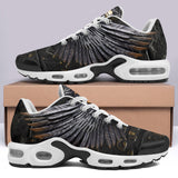 Air Cushion Sneakers Dark Gold Egyptian Phoenix