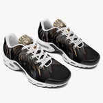 Air Cushion Sneakers Eagle with Gold Feathers