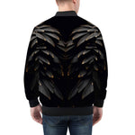 Bomber Jacket Eagle with Gold Feathers