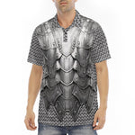 Men's Polo Shirt Fantasy Metal Armor