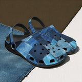 Classic Clogs Denim Patchwork
