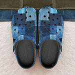 Classic Clogs Denim Patchwork