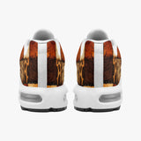 Air Cushion Sneakers Safari Animals Grungy Patchwork