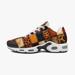 Air Cushion Sneakers Safari Animals Grungy Patchwork