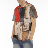 Men's Polo Shirt Modern Art Abstraction