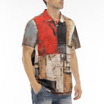 Men's Polo Shirt Modern Art Abstraction