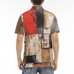 Men's Polo Shirt Modern Art Abstraction