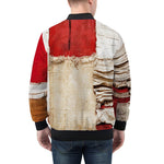 Bomber Jacket Modern Art Abstraction