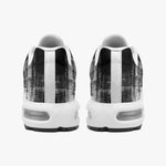 Air Cushion Sneakers Abstract Painting White and Black