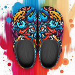 Classic Clogs Colorful Graffiti Letters