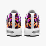 Air Cushion Sneakers Colorful Graffiti Design