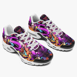 Air Cushion Sneakers Colorful Graffiti Design