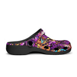 Classic Clogs Colorful Graffiti Design