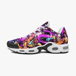 Air Cushion Sneakers Colorful Graffiti Design