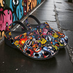 Classic Clogs Zombies and Demons Graffiti