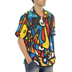 Hawaiian Shirt Psychedelic Graffiti Art