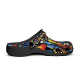 Classic Clogs Psychedelic Graffiti Art