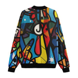 Bomber Jacket Psychedelic Graffiti Art