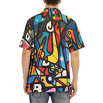 Hawaiian Shirt Psychedelic Graffiti Art