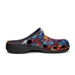 Classic Clogs Colorful Hearts Graffiti