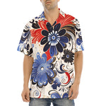 Hawaiian Shirt Flower Artistic Doodles