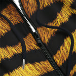 Men's Zip Up Hoodie Golden Tiger