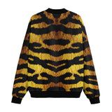 Bomber Jacket Golden Tiger Fur