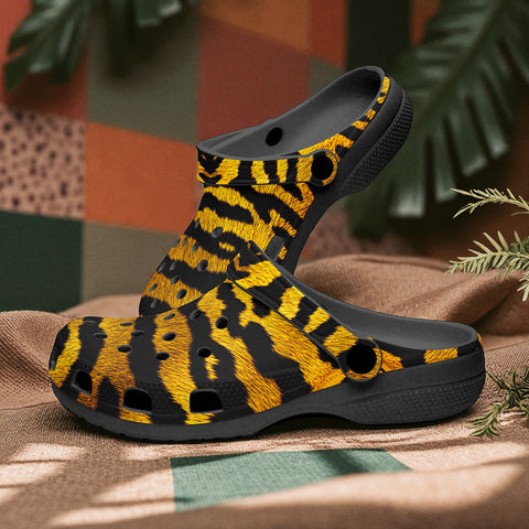 Classic Clogs Golden Tiger Fur