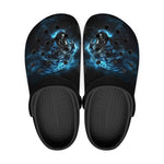 Classic Clogs Tiger Glowing Blue Smoke