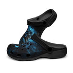 Classic Clogs Tiger Glowing Blue Smoke