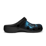 Classic Clogs Tiger Glowing Blue Smoke