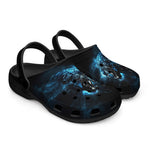 Classic Clogs Tiger Glowing Blue Smoke