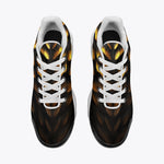 Air Cushion Sneakers Tiger Gold Dripping Paint