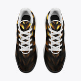 Air Cushion Sneakers Tiger Gold Dripping Paint