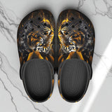 Classic Clogs Tiger Gold Dripping Paint