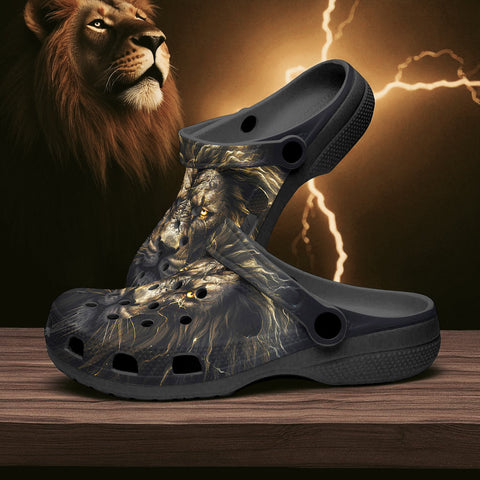 Classic Clogs Lion with Lightning