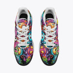 Air Cushion Sneakers Colorful Monsters Graffiti Art