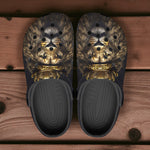 Classic Clogs Golden Lion with Crown