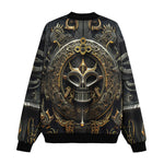 Bomber Jacket Mayan Art Collage