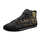 High-Top Canvas Shoes Mysterious Mayan Art