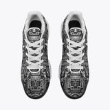 Air Cushion Sneakers Ancient Aztec Adorning Wall