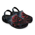 Classic Clogs Gothic Bloody Rose